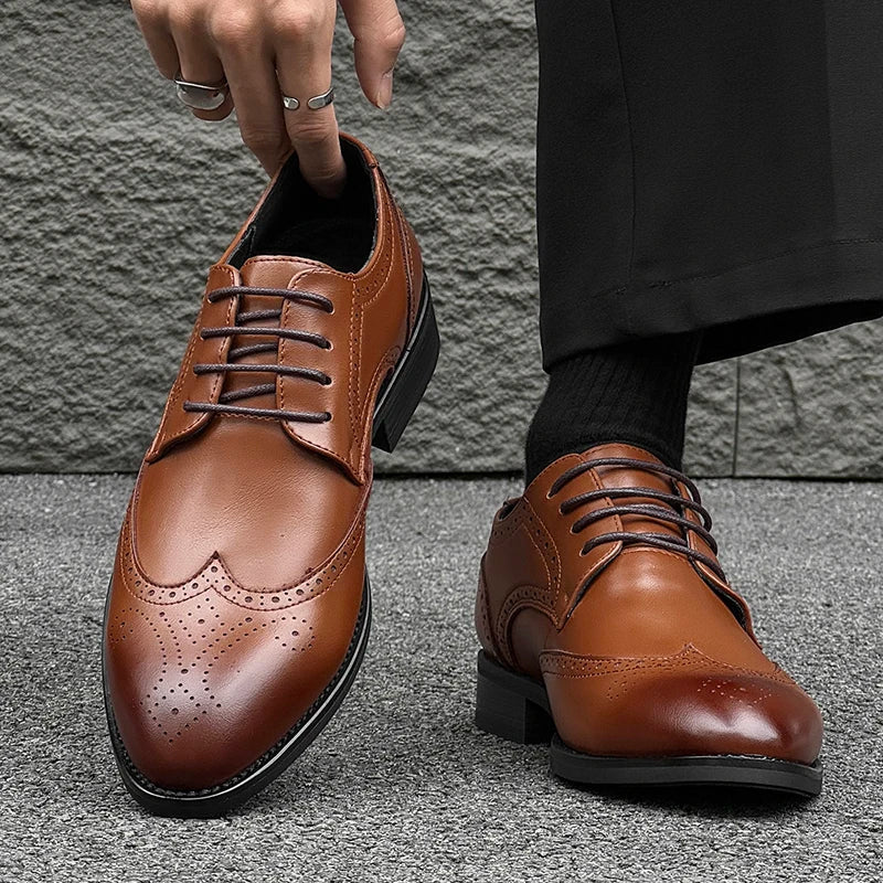 Pasera Genuine Leather Oxfords