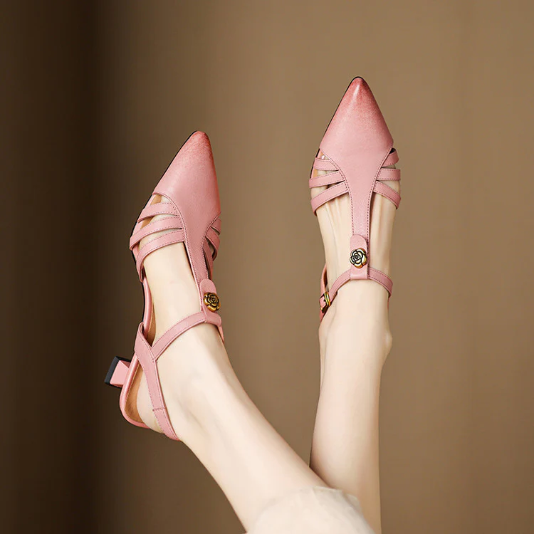 Viara Genuine Leather Heels