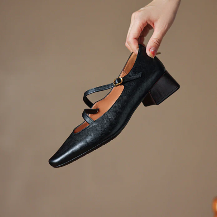 Evra Genuine Leather Heels