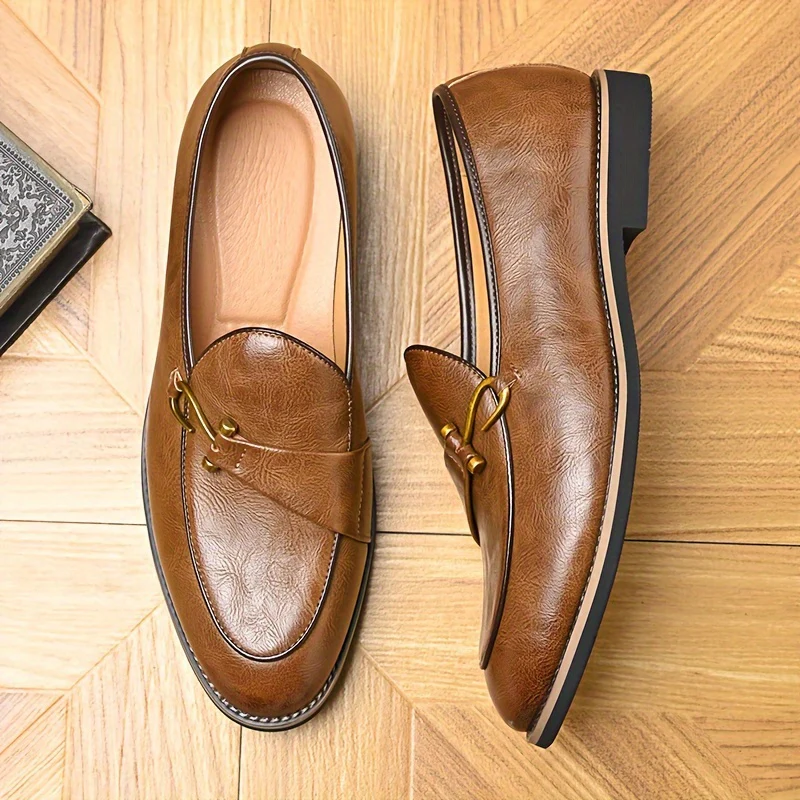Valerio Leather Loafers
