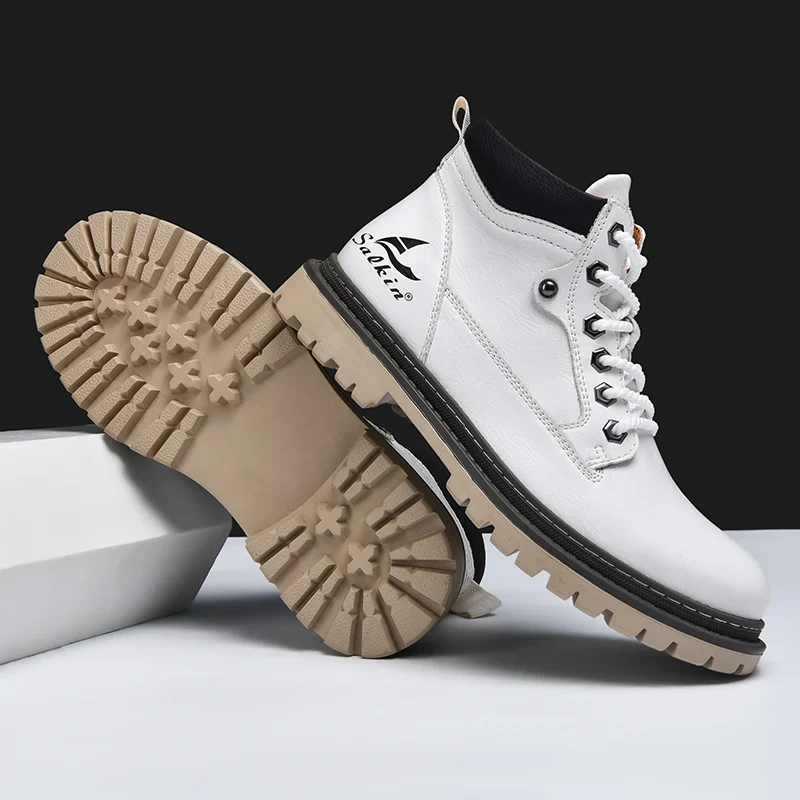 Regon Genuine Leather Boots