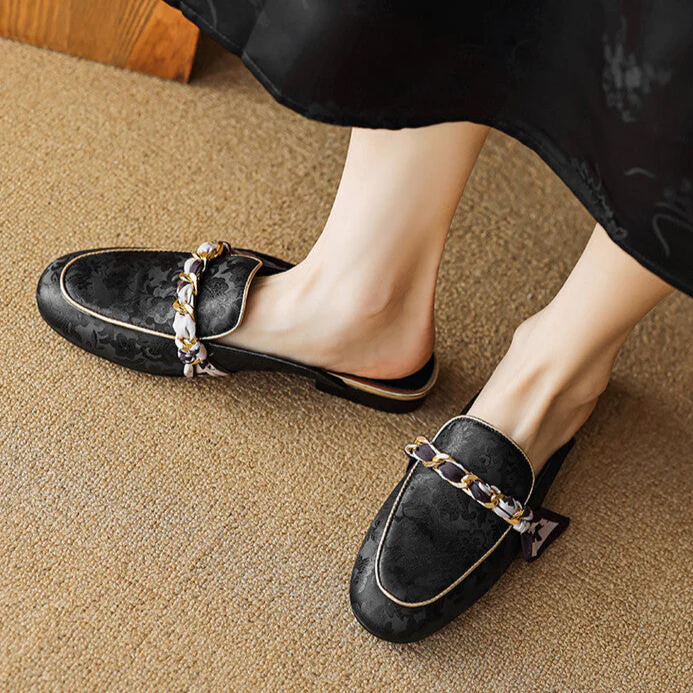 Lumor Genuine Leather Mules