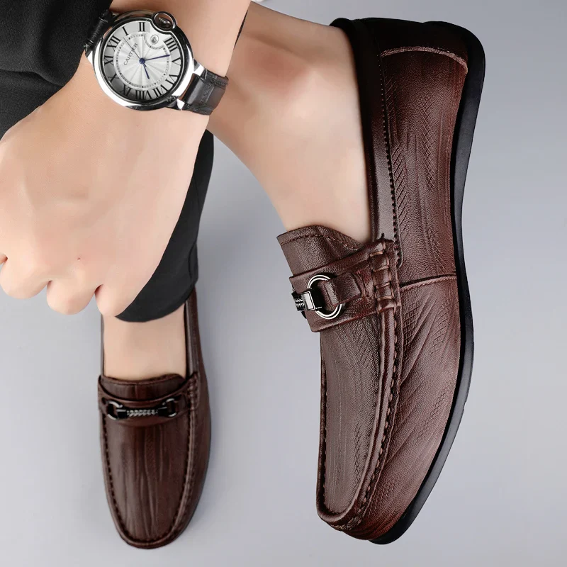 Revik Genuine Leather Loafers