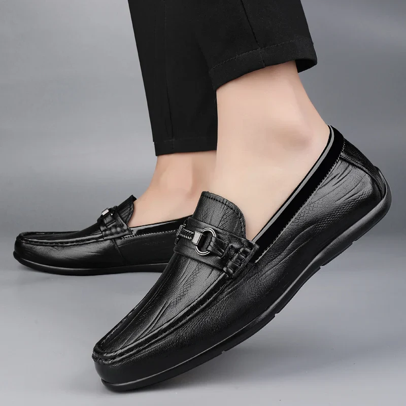 Revik Genuine Leather Loafers