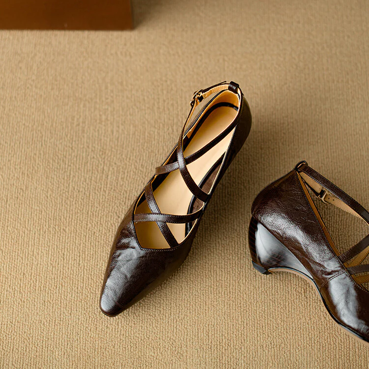 Lira Genuine Leather Heels