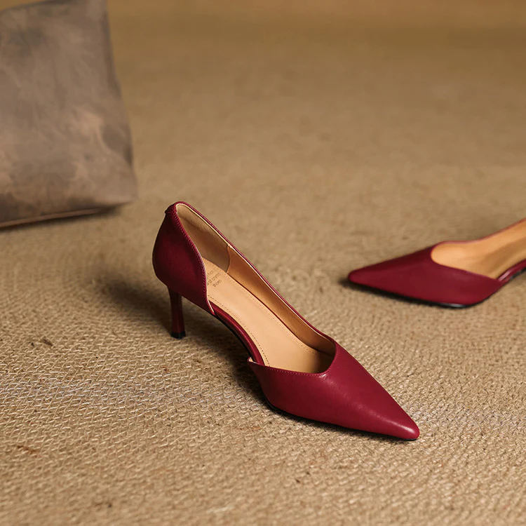 Nuva Genuine Leather Heels