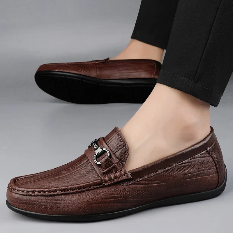 Revik Genuine Leather Loafers