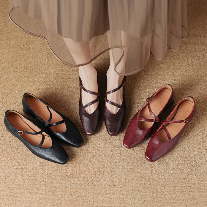 Evra Genuine Leather Heels