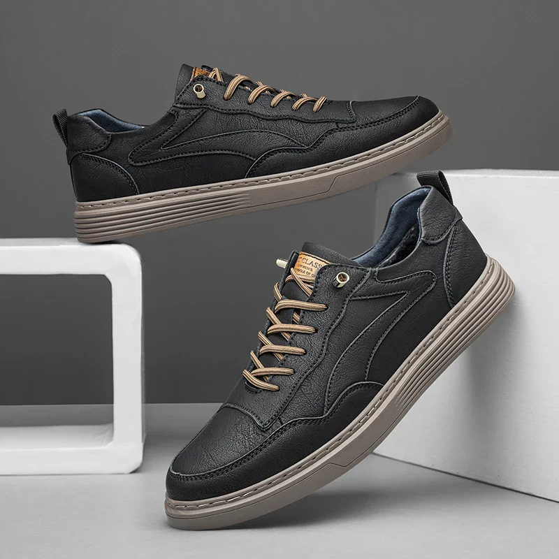 Ozgun Genuine Leather Sneakers