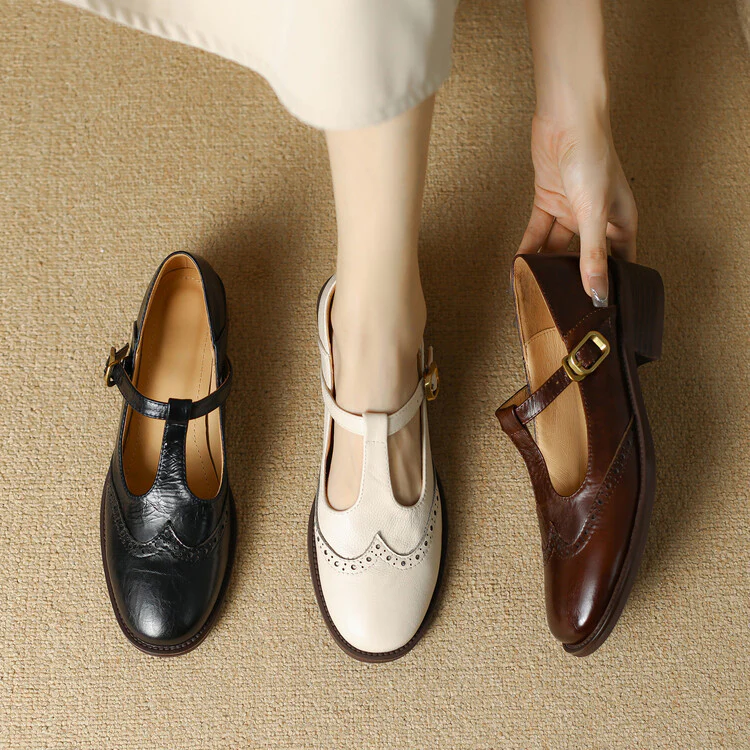 Myra Genuine Leather Shoes