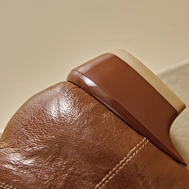 Minara Genuine Leather Pumps