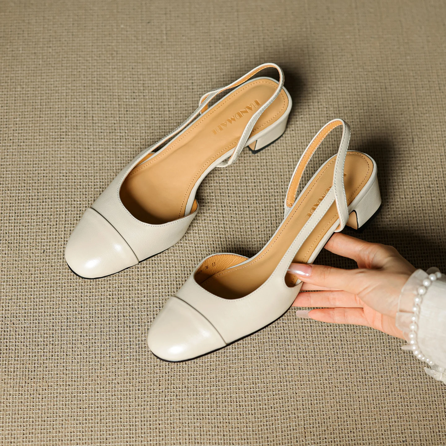 Lureth Genuine Leather Pumps