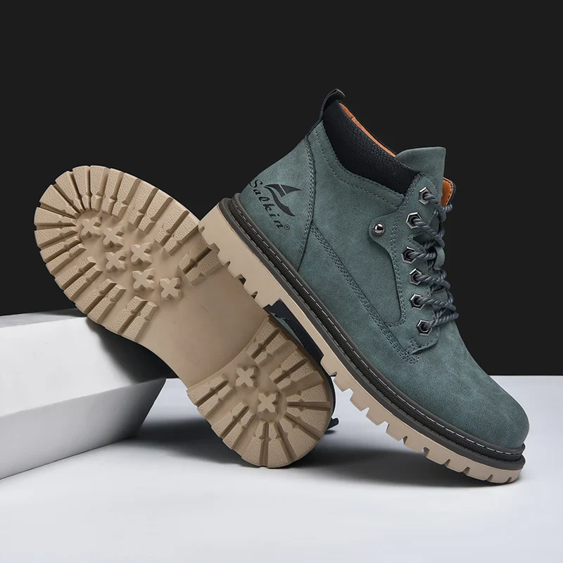 Regon Genuine Leather Boots