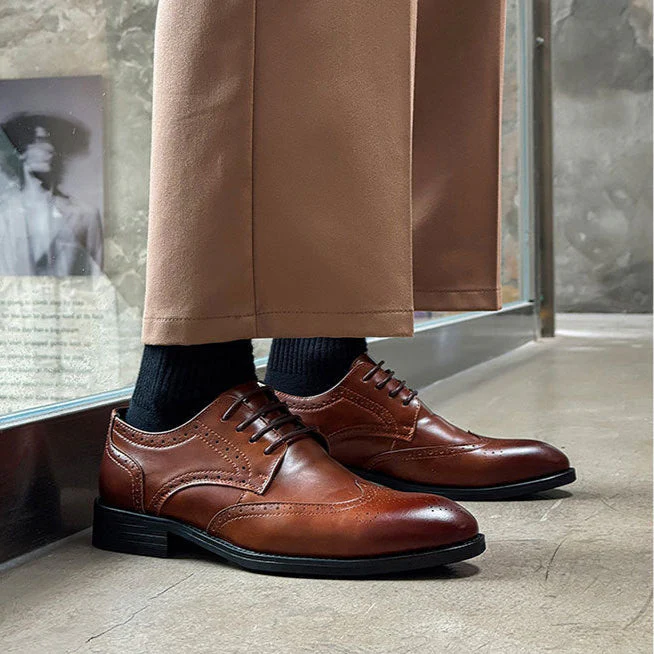 Pasera Genuine Leather Oxfords