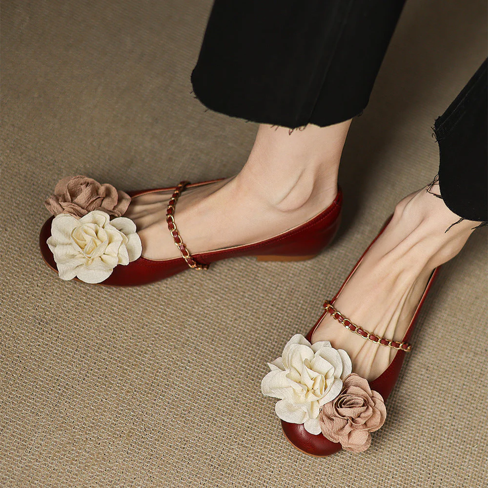 Fleur Genuine Leather Shoes