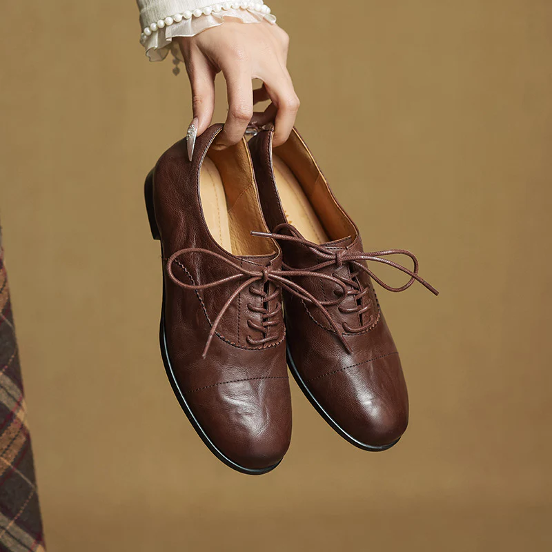 Delyra Genuine Leather Shoes