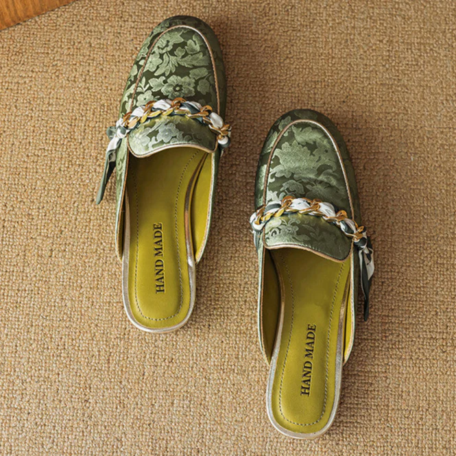 Lumor Genuine Leather Mules