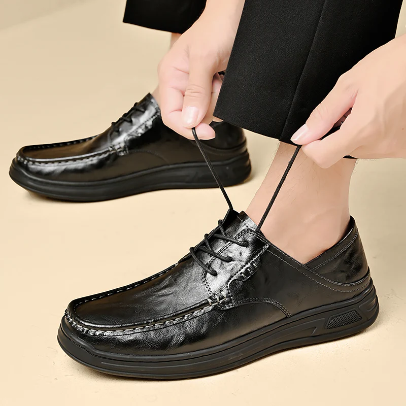 Daper Genuine Leather Shoes