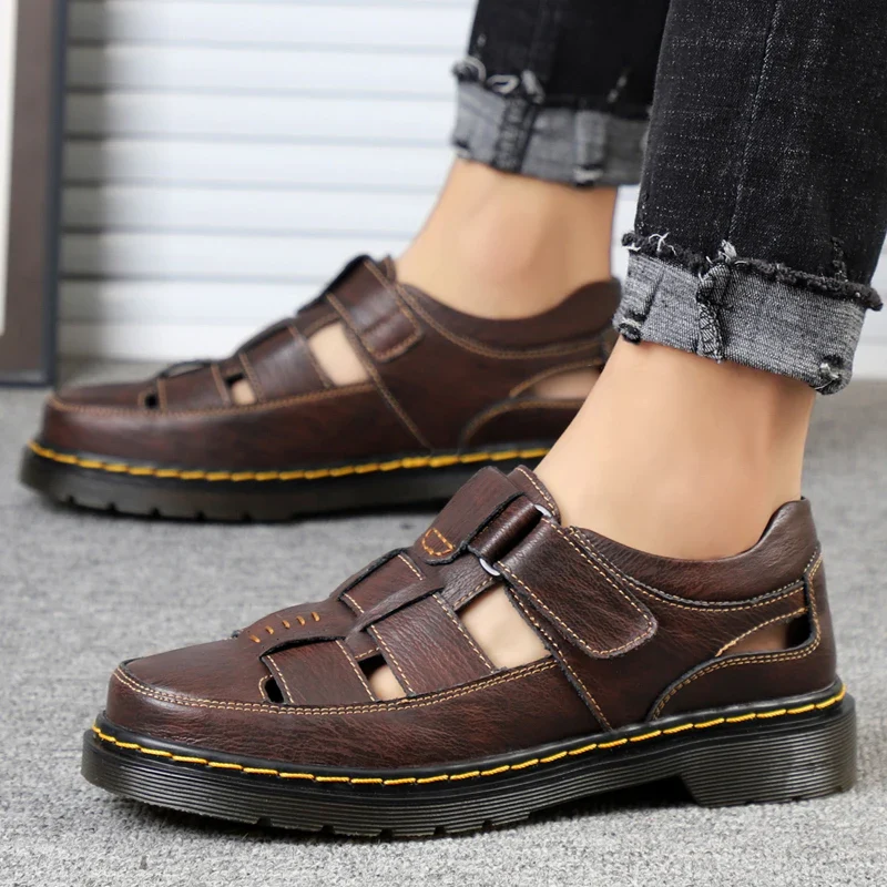 Travi Genuine Leather Sandals