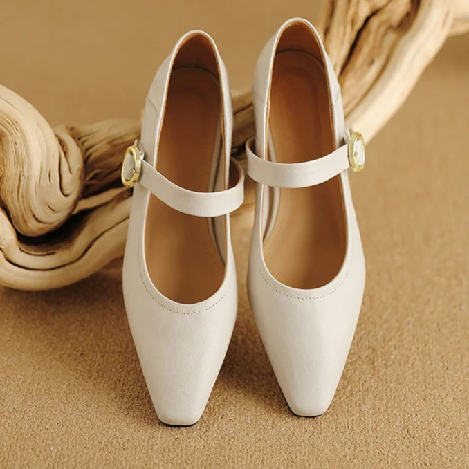 Merlot Genuine Leather Heels