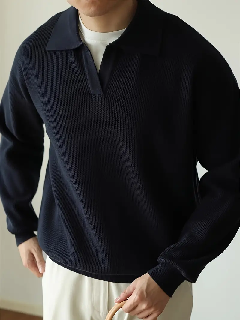 Edward Long-Sleeve Polo