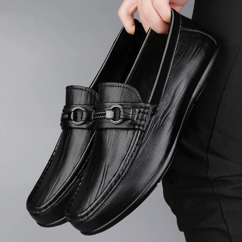 Revik Genuine Leather Loafers