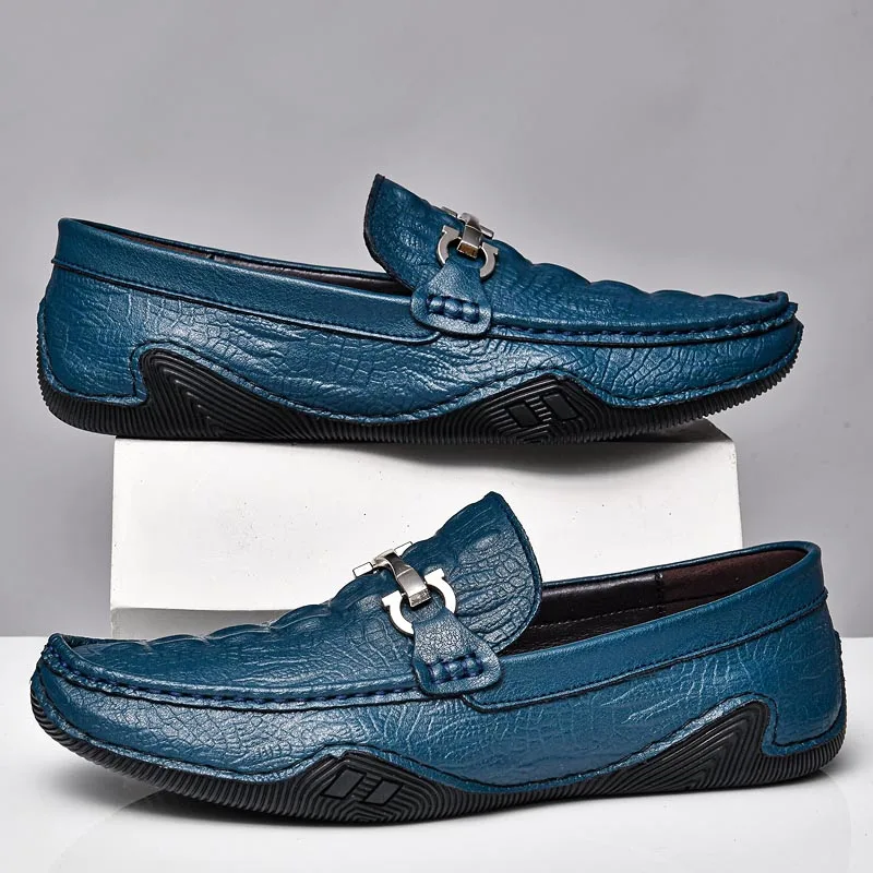 Reptor Genuine Leather Loafers