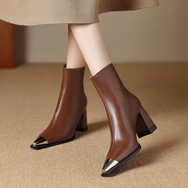 Elyth Genuine Leather Boots