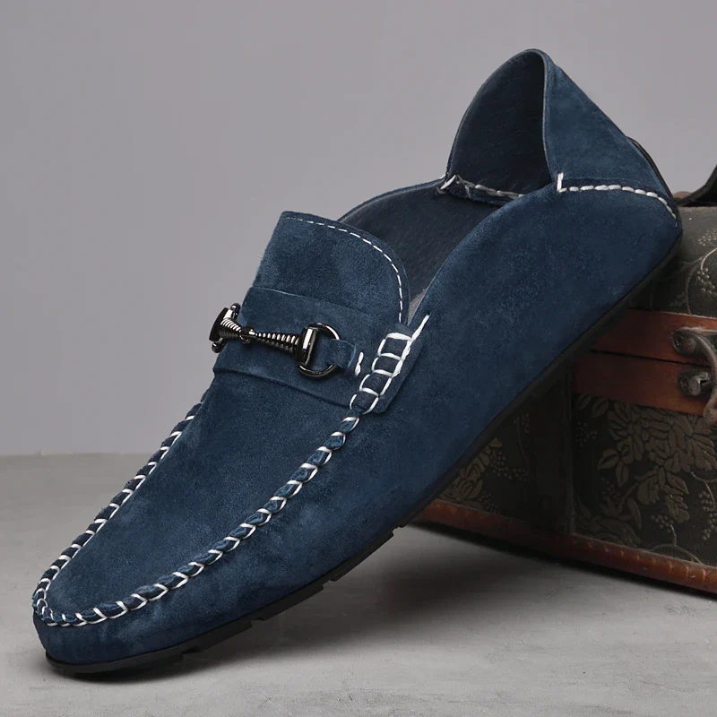Astire Genuine Suede Loafers