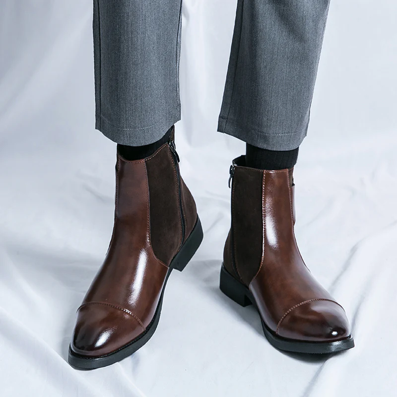 Britton Genuine Leather Boots