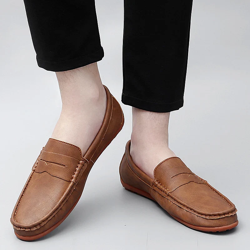 Travor Genuine Leather Loafers