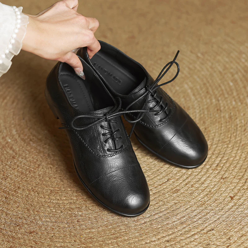 Delyra Genuine Leather Shoes