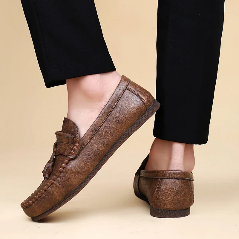 Moclyn Leather Loafers