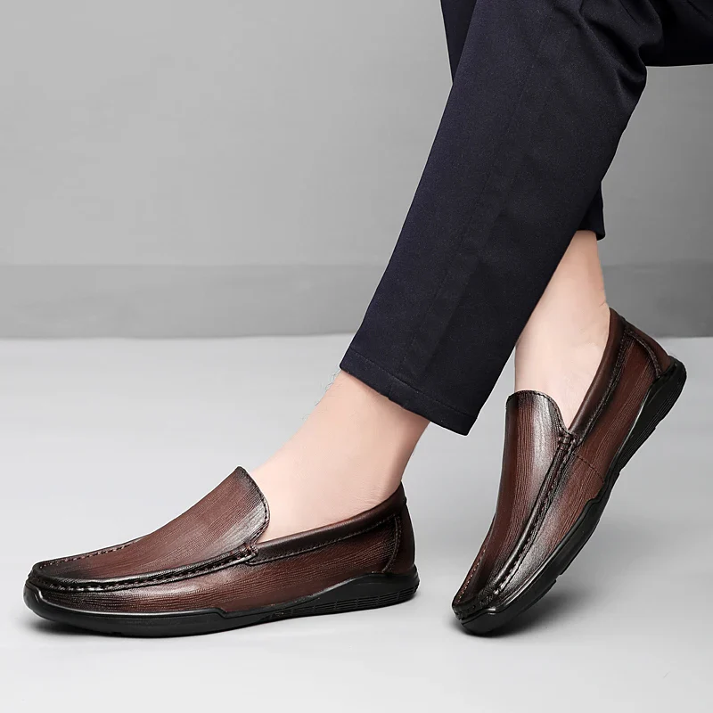 Jorven Genuine Leather Loafers