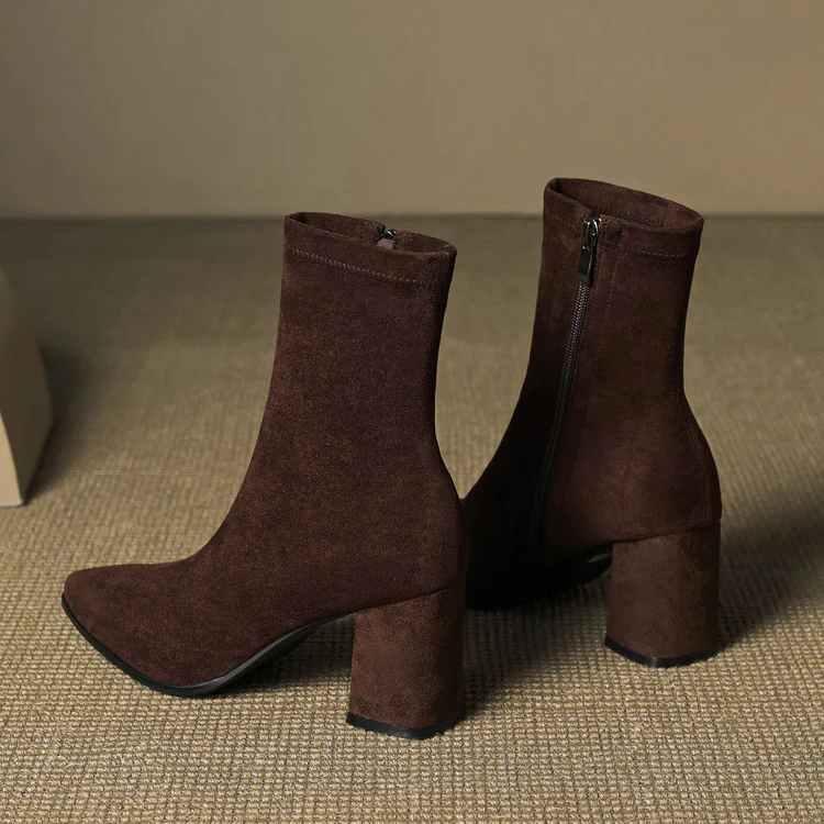 Alora Genuine Suede Boots