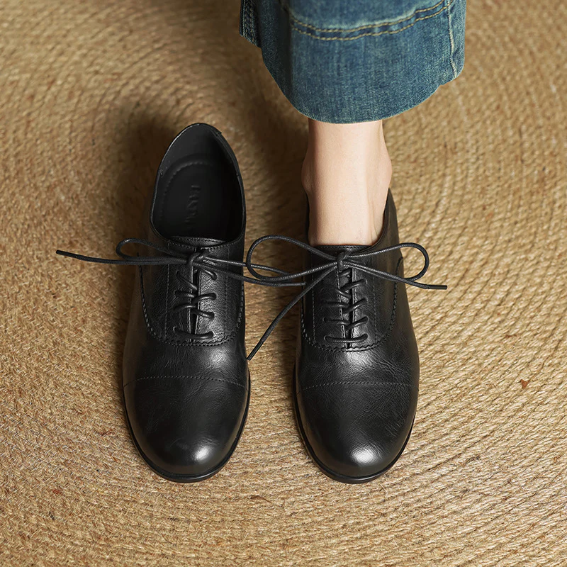 Delyra Genuine Leather Shoes