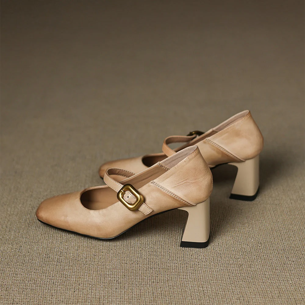 Kelis Genuine Leather Heels