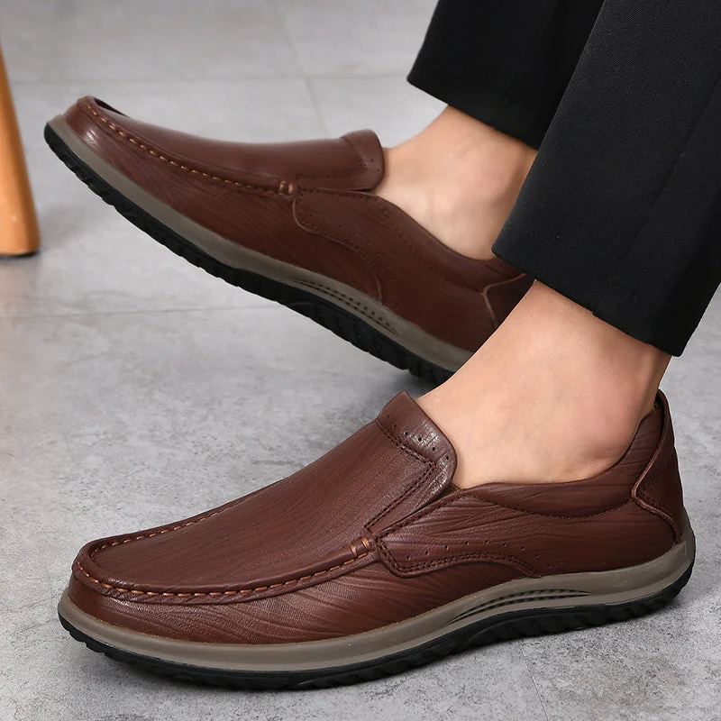 Trego Genuine Leather Loafers
