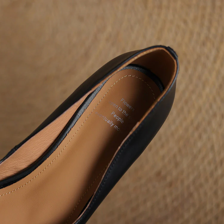 Elan Genuine Leather Heels