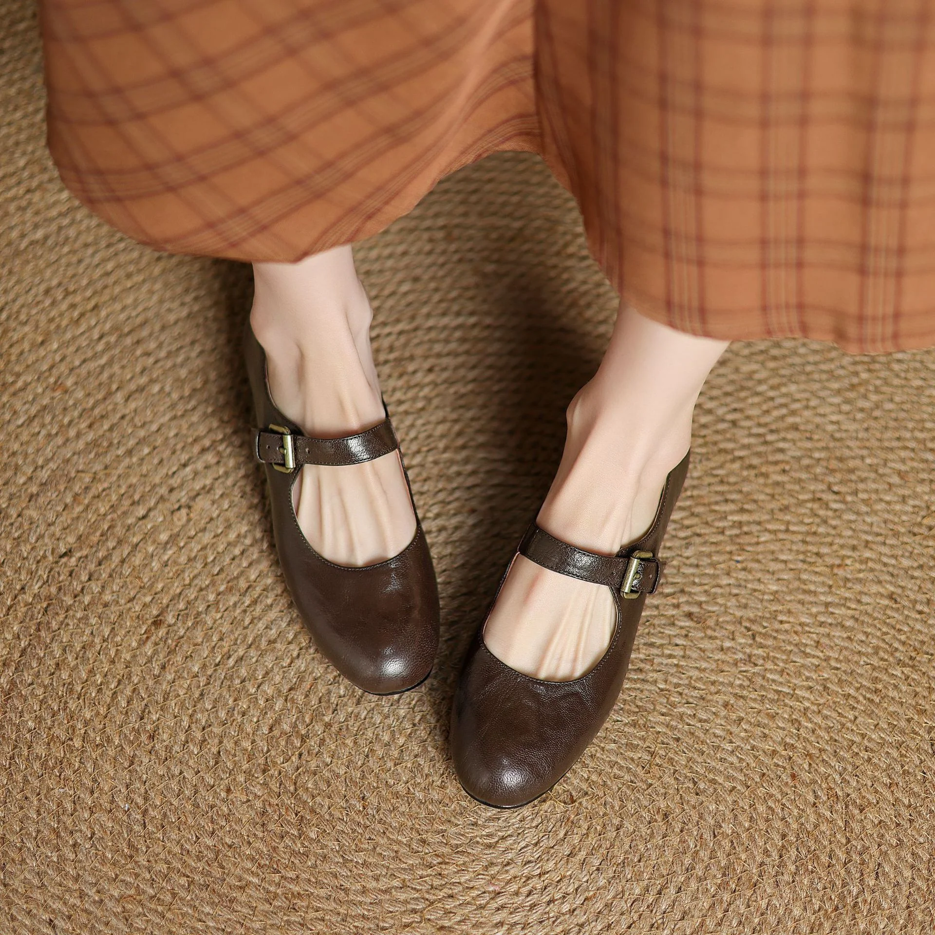 Elva Genuine Leather Shoes