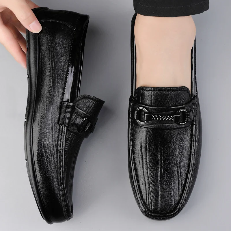 Revik Genuine Leather Loafers