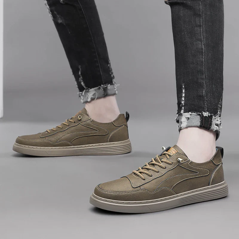 Ozgun Genuine Leather Sneakers