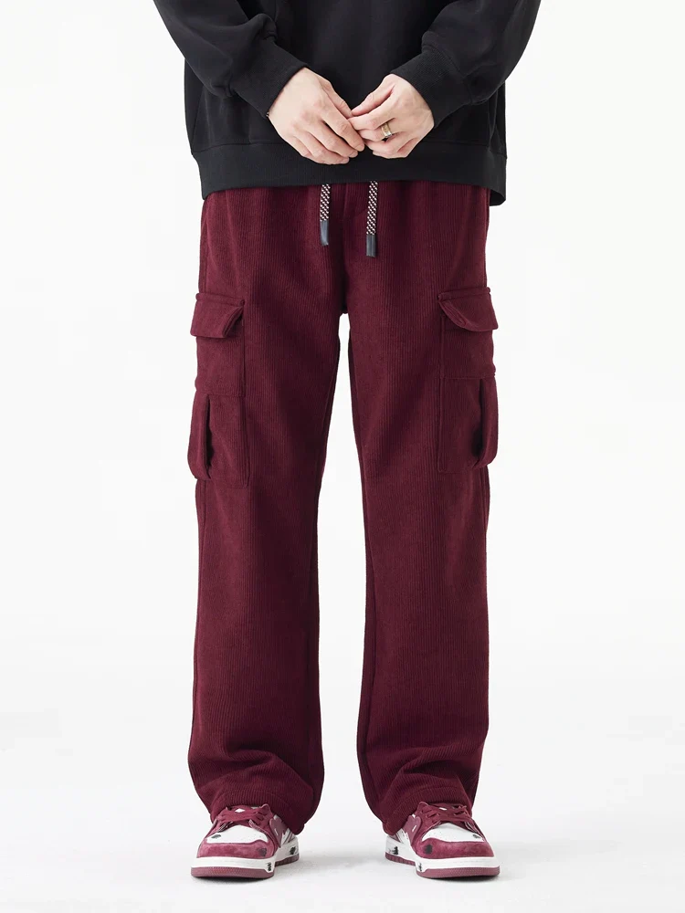 Corduroy Fleece-Lined Pants