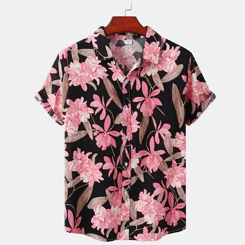 Retro Flower Casual Shirt