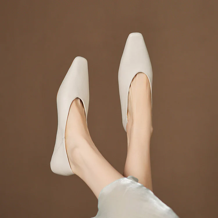 Emor Genuine Leather Flats