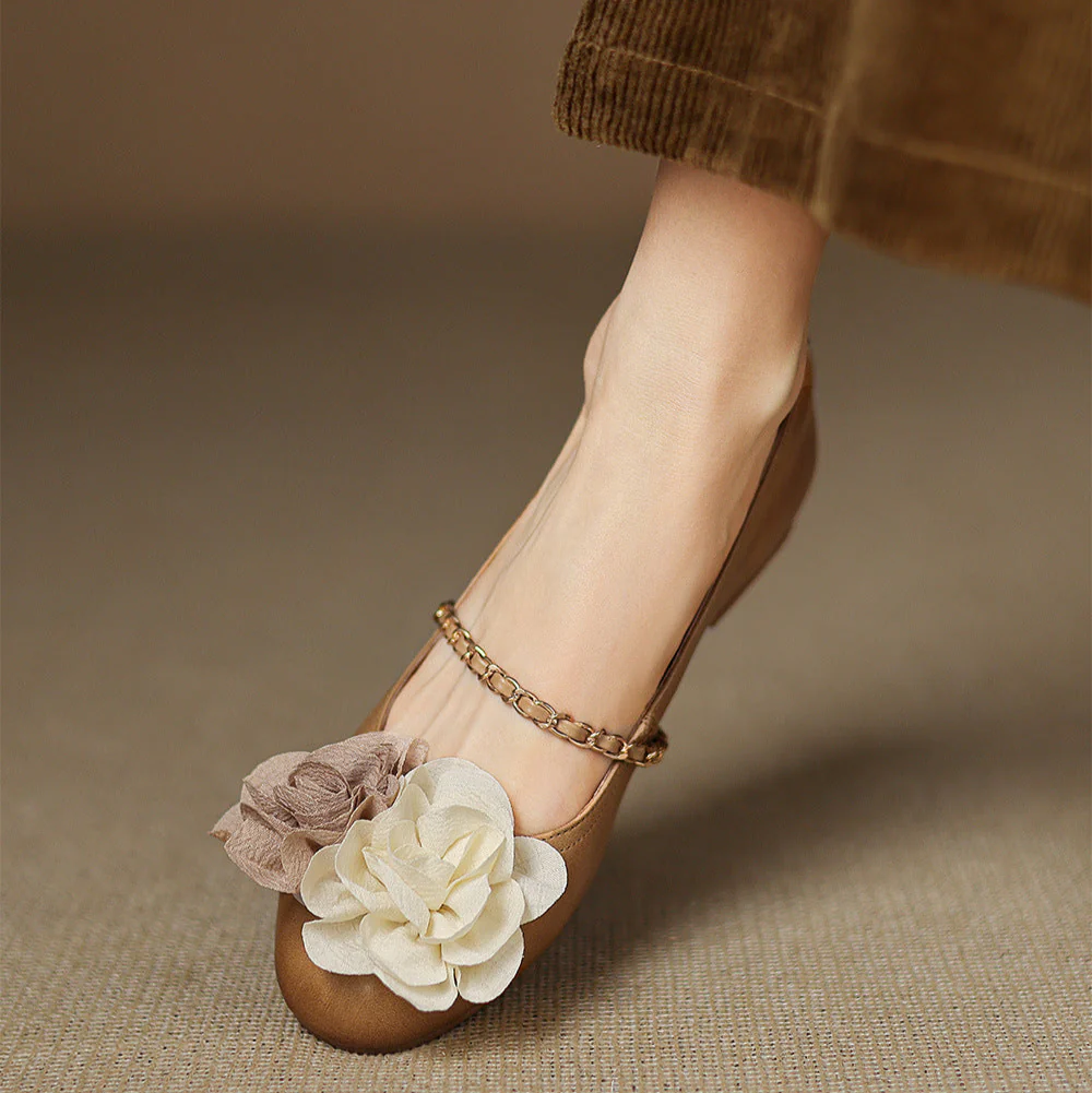 Fleur Genuine Leather Shoes