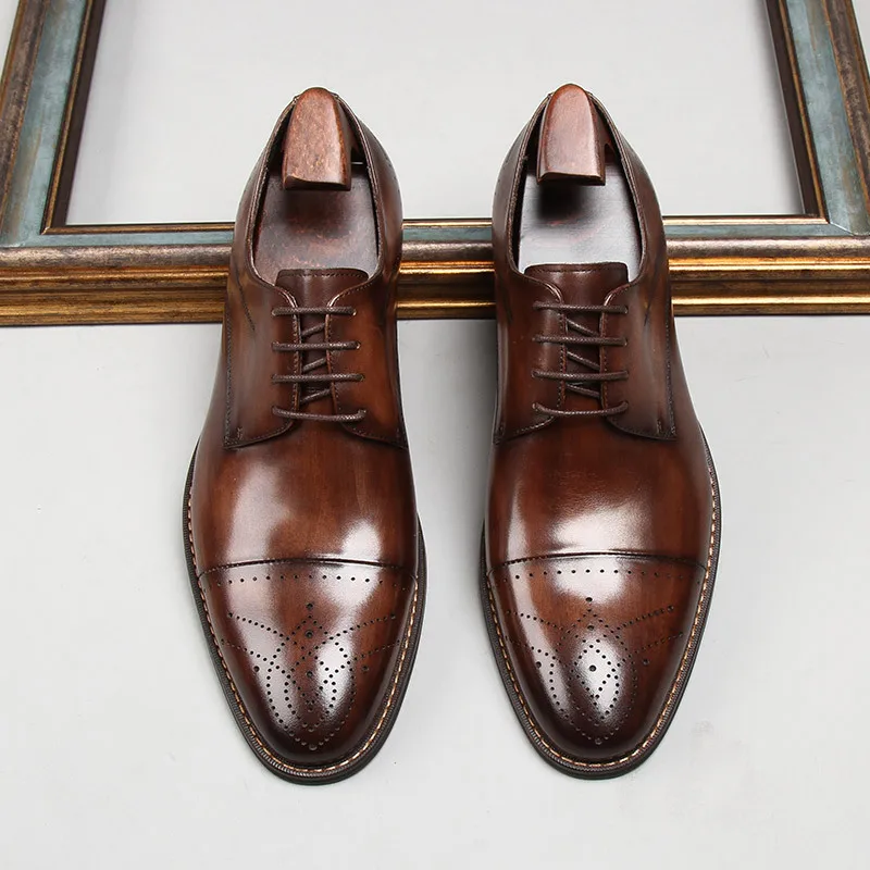 Darian Genuine Leather Oxfords