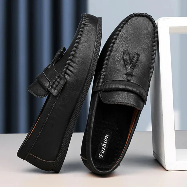 Moclyn Leather Loafers