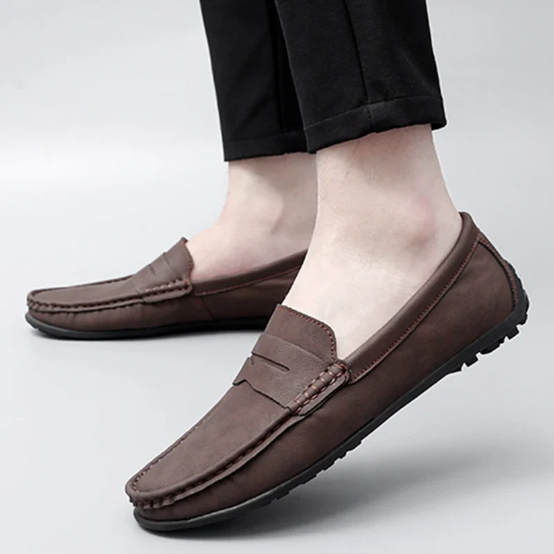Travor Genuine Leather Loafers