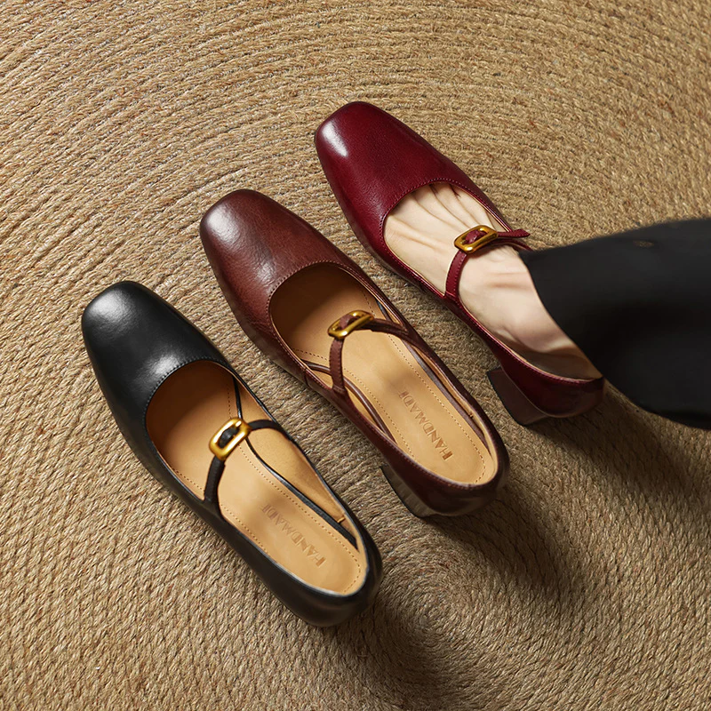 Olea Genuine Leather Heels